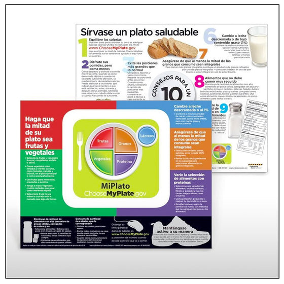 USDA MyPlate Spanish Handouts