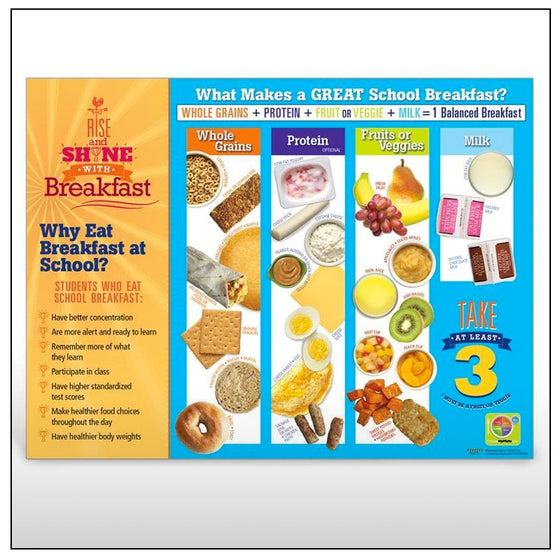 Rise and Shine with Breakfast Poster