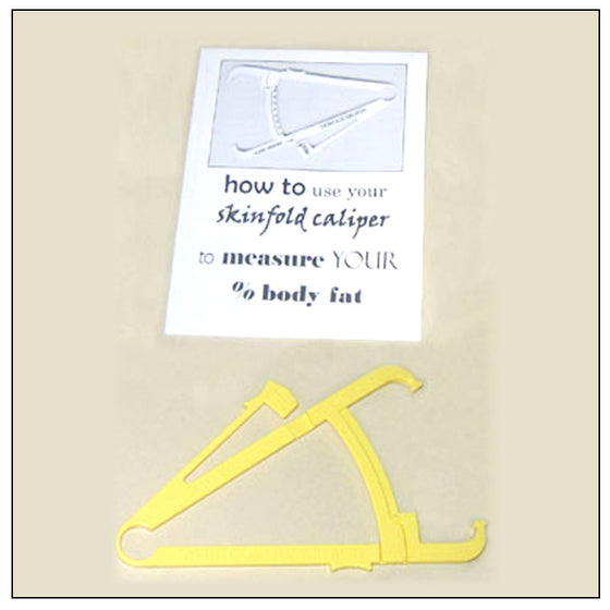Yellow Budget Caliper with Instruction Booklet